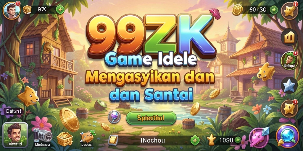 Tampilan gameplay seru dari 99ZK yang menyenangkan dan santai.