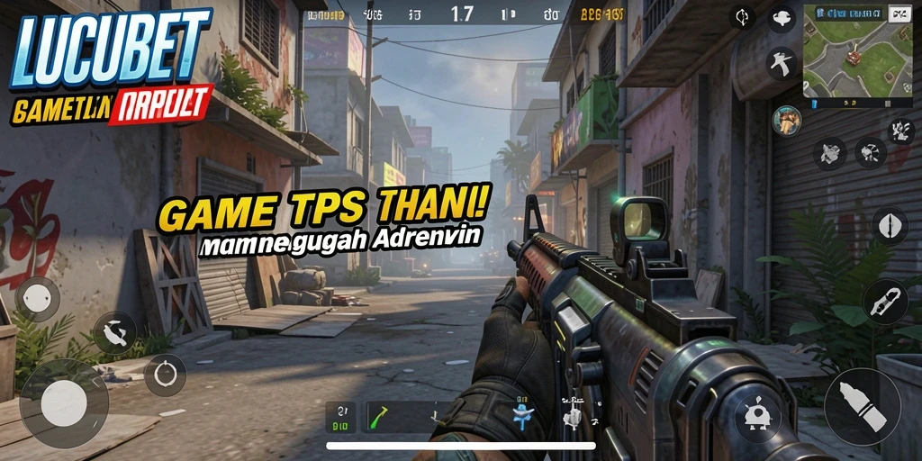 Tampilan gameplay LUCUBET yang menegangkan dan penuh aksi.