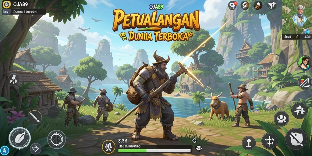 Gameplay Open World yang menegangkan di OJA89.