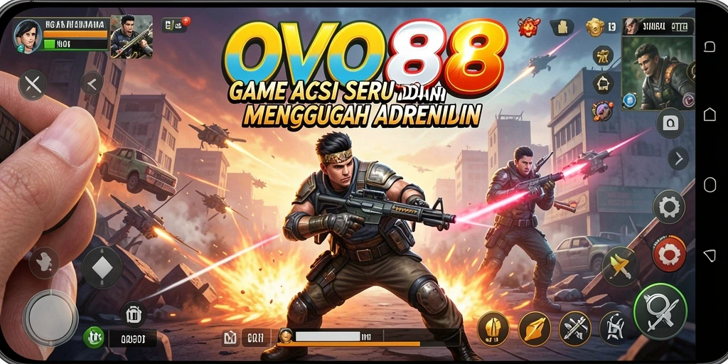 Tangkapan layar OVO88 menampilkan aksi mendebarkan dalam pertempuran.