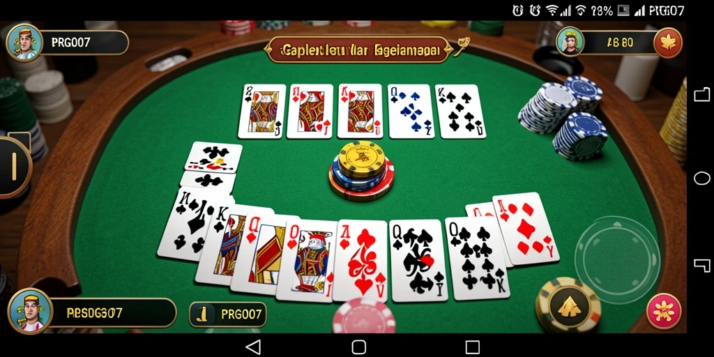 Tampilan gameplay seru PRG007 yang penuh warna dan interaksi.