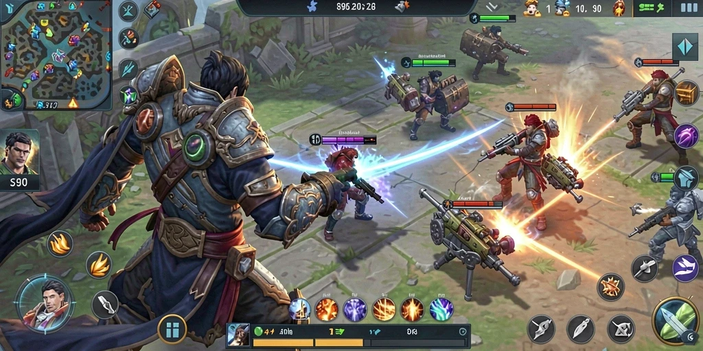 Tampilan menakjubkan dari gameplay S80 yang penuh strategi.