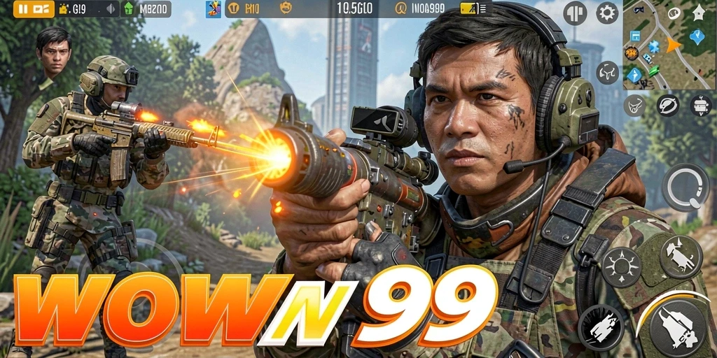 Tampilan gameplay WOW99 yang menarik dan interaktif.